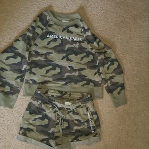 Short set American eagle size medium